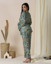 3 PCS COTTON LUXURY PAJAMA SET